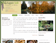 Tablet Screenshot of maison-hote-oise.com